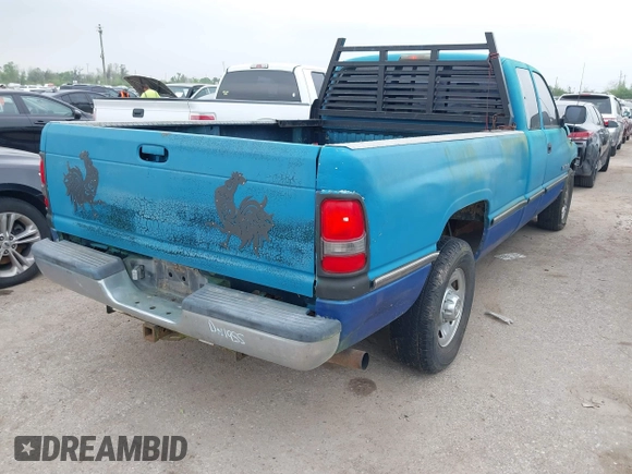 1995 Dodge Ram 2500 with VIN 3B7KC23Z7SM153612, listed as a IAAI auction lot 41885840 with 184,338 mi miles. Bid and sale history available at carsss.com. Image 4.