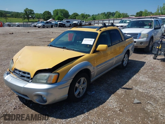 2003 Subaru Baja with VIN 4S4BT61C537101974, listed as a IAAI auction lot 42235468 with 232,518 mi miles and . Bid and sale history available at DreamBid. Image 2.