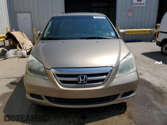 2007 Honda Odyssey EX-L with VIN 5FNRL387X7B430079, listed as a Copart auction lot 52916175 with 181,959 mi miles and Salvage Title. Bid and sale history available at carsss.com. Image 5.