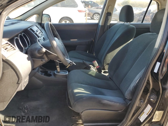 2010 Nissan Versa 1.8 S with VIN 3N1BC1AP2AL376000, listed as a Copart auction lot 41435585 with 215,017 mi miles and Salvage Title. Bid and sale history available at carsss.com. Image 7.