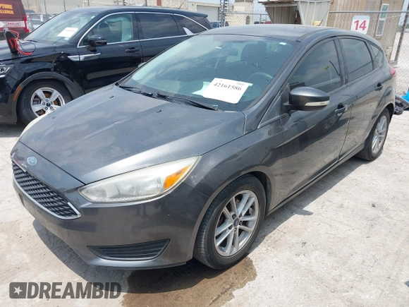 2017 Ford Focus SE with VIN 1FADP3K24HL318684, listed as a IAAI auction lot 42161586 with 196,681 mi miles and . Bid and sale history available at carsss.com. Image 2.