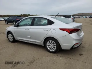2022 Hyundai Accent SEL with VIN 3KPC24A61NE157357, listed as a Copart auction lot 72970402 with 9,604 mi miles. Bid and sale history available at carsss.com. Image 2.