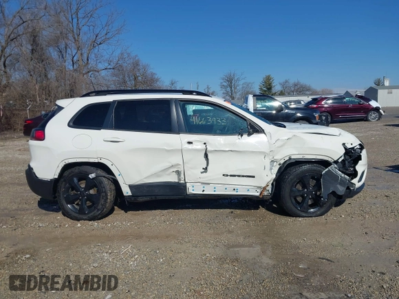 2019 Jeep Cherokee Latitude Plus with VIN 1C4PJMLX0KD430182, listed as a IAAI auction lot 41663933 with 61,511 mi miles and . Bid and sale history available at DreamBid. Image 13.