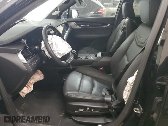 2024 Cadillac XT6 AWD Premium Luxury with VIN 1GYKPDRS8RZ706118, listed as a Copart auction lot 50127425 with 36,025 mi miles and Salvage Title. Bid and sale history available at DreamBid. Image 7.