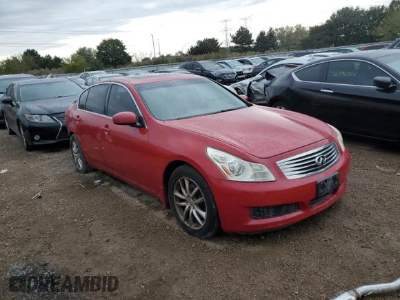 2007 Infiniti G35 G35x with VIN JNKBV61F37M818436, listed as a Copart auction lot 73786244 with 159,132 mi miles and Salvage Title. Bid and sale history available at DreamBid. Image 4.