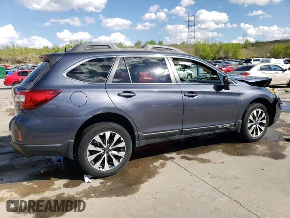 2017 Subaru Outback Limited with VIN 4S4BSEKC4H3234350, listed as a Copart auction lot 55823535 with 55,327 mi miles and Salvage title. Bid and sale history available at DreamBid. Image 3.