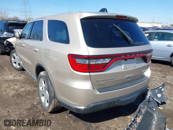 2015 Dodge Durango Limited with VIN 1C4RDJDG5FC702945, listed as a IAAI auction lot 41820005 with 114,567 mi miles and . Bid and sale history available at DreamBid. Image 3.