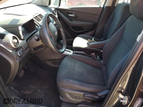 2016 Chevrolet Trax LS with VIN 3GNCJKSB0GL246684, listed as a Copart auction lot 50891495 with 123,519 mi miles and Salvage Title. Bid and sale history available at carsss.com. Image 7.