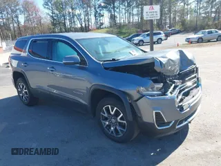 2020 GMC Acadia SLE with VIN 1GKKNKLA4LZ168965, listed as a IAAI auction lot 41786006 with 77,122 mi miles and . Bid and sale history available at carsss.com. Image 1.