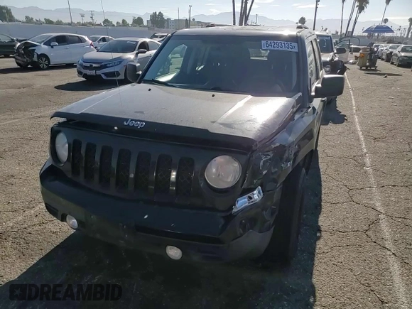 2012 Jeep Patriot Sport with VIN 1C4NJPBB6CD619077, listed as a Copart auction lot 64293135 with 191,654 mi miles and Salvage title. Bid and sale history available at DreamBid. Image 14.