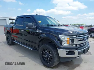 2019 Ford F-150 XL with VIN 1FTEW1E59KKE90346, listed as a IAAI auction lot 42188308 with 130,992 mi miles and . Bid and sale history available at DreamBid. Image 1.