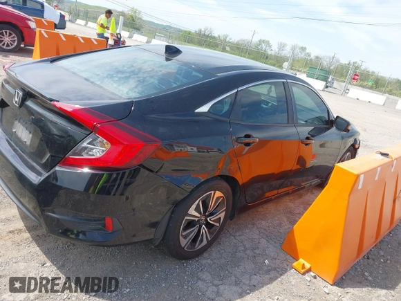 2016 Honda Civic Sedan EX-L with VIN 19XFC1F70GE011836, listed as a IAAI auction lot 41929383 with 186,497 mi miles. Bid and sale history available at carsss.com. Image 13.
