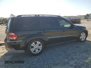 2007 Mercedes-Benz GL-Class with VIN 4JGBF71E27A271393, listed as a Copart auction lot 72500594 with 153,825 mi miles and Salvage Title. Bid and sale history available at carsss.com. Image 3.