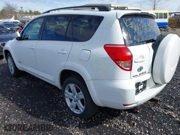 2007 Toyota RAV4 Sport with VIN JTMBD32V875108287, listed as a IAAI auction lot 41742541 with 999,999 mi miles. Bid and sale history available at carsss.com. Image 3.