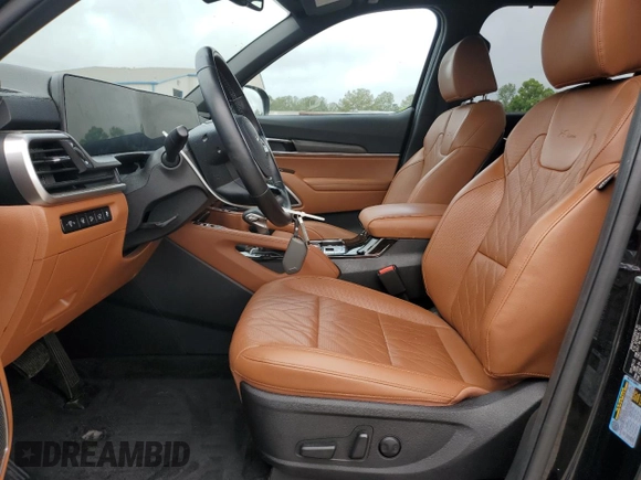 2023 Kia Telluride EX X-Line with VIN 5XYP3DGC2PG329428, listed as a Copart auction lot 54349935 with 36,323 mi miles and Salvage title. Bid and sale history available at DreamBid. Image 7.