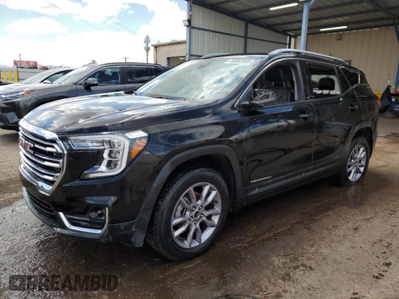 2023 GMC Terrain SLT with VIN 3GKALVEG0PL156927, listed as a Copart auction lot 46853985 with Not Provided miles and Non Repairable. Bid and sale history available at carsss.com. Image 1.
