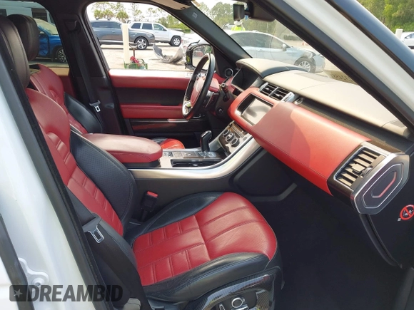 2017 Land Rover Range Rover Sport Autobiography with VIN SALWV2FE9HA130030, listed as a IAAI auction lot 42324581 with 123,932 mi miles and . Bid and sale history available at DreamBid. Image 5.