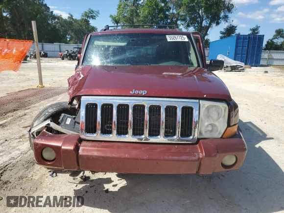 2008 Jeep Commander Limited с VIN 1J8HG58N68C210620, выставлен на аукционе Copart как лот 55267725 с пробегом 217 005 миль миль и Списание • Salvage title. История ставок и продаж доступна на DreamBid. Изображение 5.