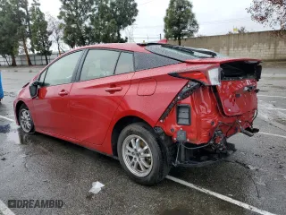 2020 Toyota Prius L Eco with VIN JTDKARFU9L3111895, listed as a Copart auction lot 45355095 with 14,547 mi miles and Salvage Title. Bid and sale history available at carsss.com. Image 2.