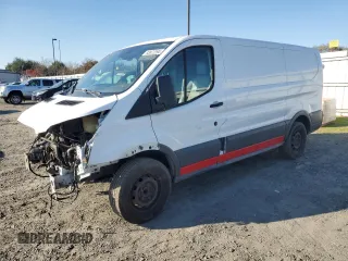2016 Ford Transit Cargo with VIN 1FTYE1ZM8GKA38560, listed as a Copart auction lot 83872394 with 176,934 mi miles and Salvage Title. Bid and sale history available at carsss.com. Image 1.