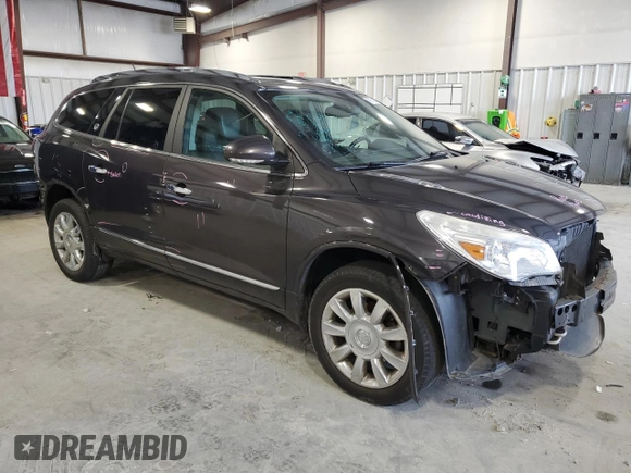 2014 Buick Enclave Premium with VIN 5GAKRCKD6EJ189532, listed as a Copart auction lot 47362115 with 134,898 mi miles and Salvage Title. Bid and sale history available at carsss.com. Image 4.