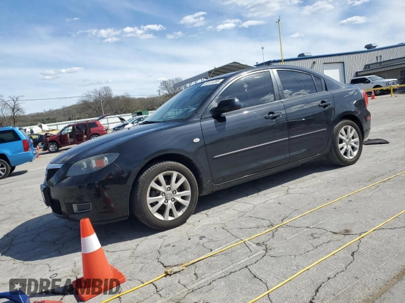 2007 Mazda 3 i Touring with VIN JM1BK32G871735876, listed as a Copart auction lot 50131285 with 147,123 mi miles and Salvage Title. Bid and sale history available at DreamBid. Image 1.