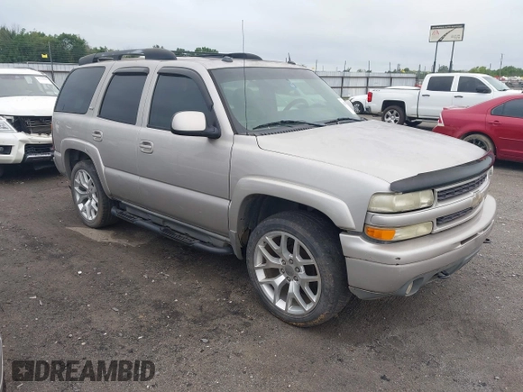 2005 Chevrolet Tahoe Z71 с VIN 1GNEC13T45R250618, выставлен на аукционе IAAI как лот 42678169 с пробегом 273 810 миль миль и . История ставок и продаж доступна на DreamBid. Изображение 1.