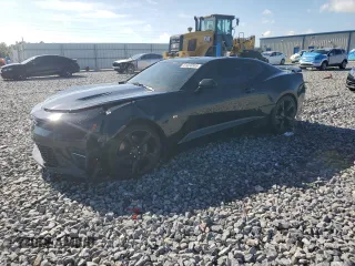 2016 Chevrolet Camaro 1SS with VIN 1G1FE1R79G0182804, listed as a Copart auction lot 61038505 with 91,046 mi miles and Salvage title. Bid and sale history available at DreamBid. Image 1.
