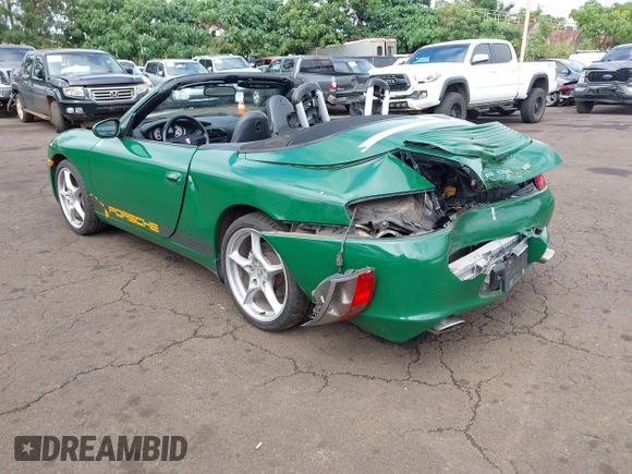 2002 Porsche 911 with VIN WP0CA29992S654557, listed as a IAAI auction lot 41615370 with 75,986 mi miles and . Bid and sale history available at DreamBid. Image 3.