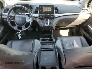 2018 Honda Odyssey Touring with VIN 5FNRL6H80JB065039, listed as a Copart auction lot 54944595 with 81,987 mi miles and Salvage Title. Bid and sale history available at carsss.com. Image 8.