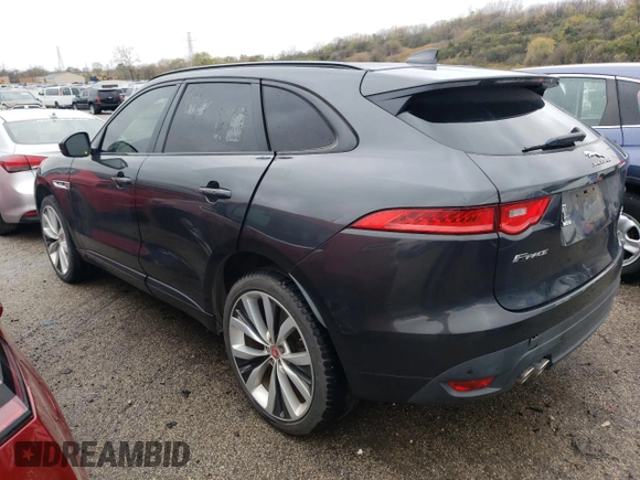 2017 Jaguar F-Pace 20d R-Sport with VIN SADCL2BN0HA088311, listed as a Copart auction lot 77965624 with 71,031 mi miles and Clean Title. Bid and sale history available at DreamBid. Image 2.