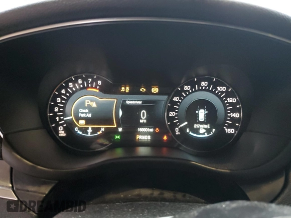2017 Lincoln MKC Reserve with VIN 5LMTJ3DH3HUL23726, listed as a Copart auction lot 46669585 with 159,901 mi miles and Salvage Title. Bid and sale history available at carsss.com. Image 9.
