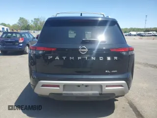 2024 Nissan Pathfinder SL with VIN 5N1DR3CC6RC211239, listed as a Copart auction lot 54295245 with 20,240 mi miles and Salvage title. Bid and sale history available at DreamBid. Image 6.
