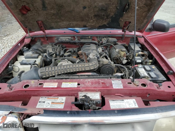 1996 Ford Ranger XLT with VIN 1FTCR14X2TPA10136, listed as a Copart auction lot 50908695 with 116,832 mi miles and Salvage Title. Bid and sale history available at carsss.com. Image 11.