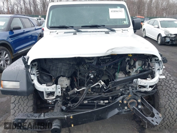 2018 Jeep Wrangler Unlimited Sport S z VIN 1C4HJXDG1JW274726, wystawiony jako IAAI lot #41890392 z przebiegiem 16 315 mil mil oraz . Historia ofert i sprzedaży dostępna na DreamBid. Obrazek 6.