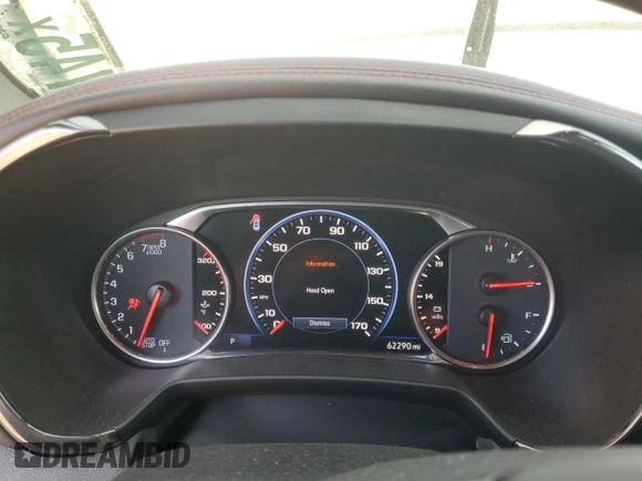 2019 Chevrolet Blazer RS z VIN 3GNKBJRS4KS566498, wystawiony jako Copart lot #55975745 z przebiegiem 62 290 mil mil oraz Szkoda całkowita • Salvage title. Historia ofert i sprzedaży dostępna na DreamBid. Obrazek 9.
