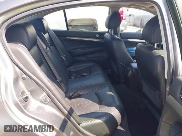 2012 Infiniti G37 x with VIN JN1CV6AR2CM676481, listed as a IAAI auction lot 42097284 with 124,871 mi miles and . Bid and sale history available at DreamBid. Image 8.