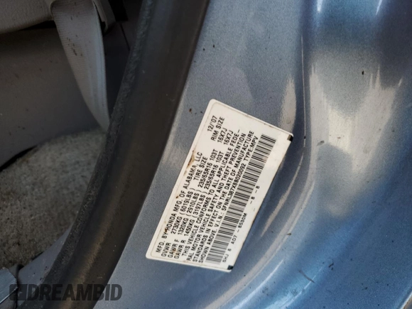 2008 Honda Odyssey EX-L with VIN 5FNRL387X8B020092, listed as a Copart auction lot 47433865 with 185,822 mi miles and Salvage Title. Bid and sale history available at carsss.com. Image 14.