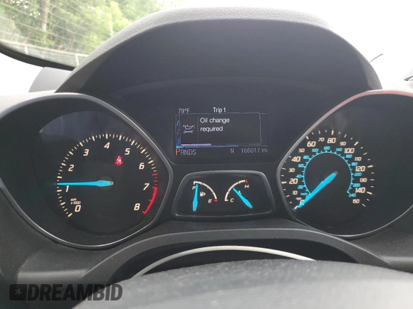 2013 Ford Escape SE with VIN 1FMCU0G97DUA95186, listed as a Copart auction lot 61862445 with 166,017 mi miles and Salvage title. Bid and sale history available at DreamBid. Image 9.