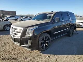 2017 Cadillac Escalade Platinum with VIN 1GYS4DKJ6HR272306, listed as a Copart auction lot 76080263 with 116,990 mi miles. Bid and sale history available at carsss.com. Image 1.