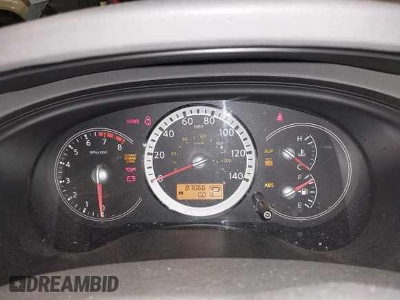 2008 Nissan Quest SL with VIN 5N1BV28U68N118044, listed as a IAAI auction lot 41311739 with 87,066 mi miles. Bid and sale history available at carsss.com. Image 7.