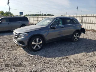 2017 Mercedes-Benz GLC with VIN WDC0G4JB1HF166291, listed as a Copart auction lot 65521144 with 0 mi miles and Salvage Title. Bid and sale history available at carsss.com. Image 1.