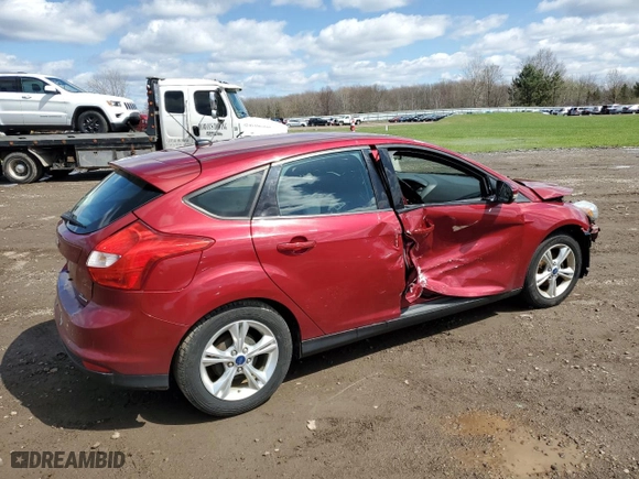 2014 Ford Focus SE with VIN 1FADP3K20EL379624, listed as a Copart auction lot 52266755 with 70,822 mi miles and Salvage Title. Bid and sale history available at carsss.com. Image 3.