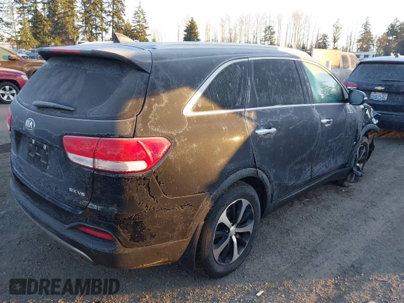 2018 Kia Sorento EX with VIN 5XYPH4A50JG390005, listed as a IAAI auction lot 41383231 with 86,308 mi miles and . Bid and sale history available at DreamBid. Image 4.