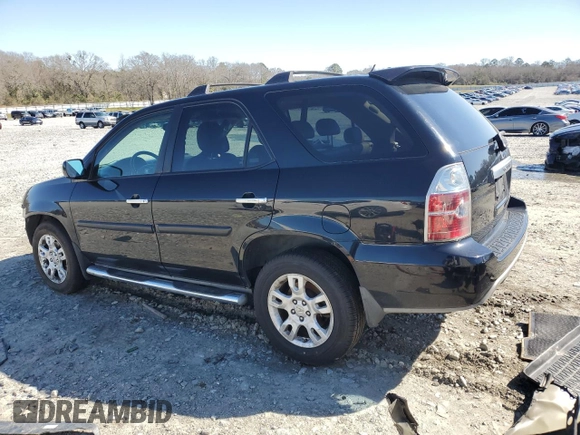 2006 Acura MDX Touring w/Navi with VIN 2HNYD18876H526793, listed as a Copart auction lot 46179855 with 220,322 mi miles and Salvage Title. Bid and sale history available at carsss.com. Image 2.