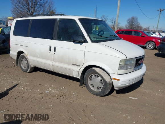 1997 GMC Safari with VIN 1GKDM19W5VB519516, listed as a IAAI auction lot 41662339 with 168,312 mi miles. Bid and sale history available at carsss.com. Image 1.