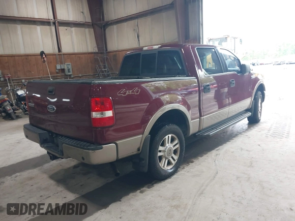 2004 Ford F-150 XLT with VIN 1FTPW14564KD79671, listed as a IAAI auction lot 42166489 with 205,083 mi miles. Bid and sale history available at carsss.com. Image 4.