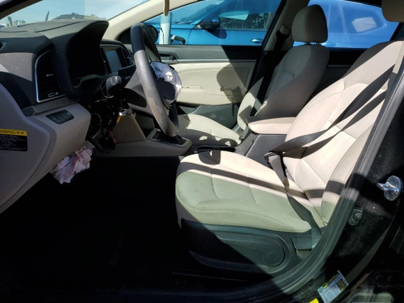 2017 Hyundai Elantra SE with VIN 5NPD84LF5HH152257, listed as a Copart auction lot 47344035 with 44,343 mi miles and Salvage Title. Bid and sale history available at DreamBid. Image 7.