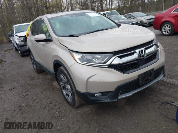 2018 Honda CR-V EX-L with VIN 5J6RW2H81JL025818, listed as a IAAI auction lot 42038457 with 102,579 mi miles. Bid and sale history available at carsss.com. Image 1.