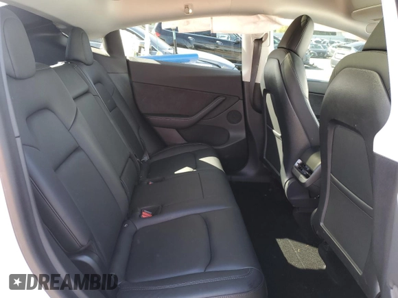 2021 Tesla Model Y Long Range with VIN 5YJYGDEEXMF146617, listed as a Copart auction lot 49347125 with 98,084 mi miles and Salvage Title. Bid and sale history available at DreamBid. Image 12.